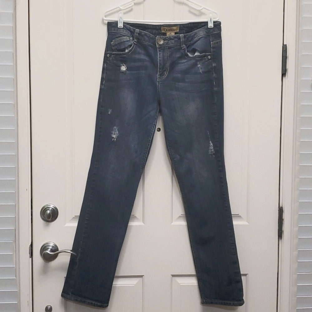 Women's  Declaration of democracy  jean dependence in blue,size 10